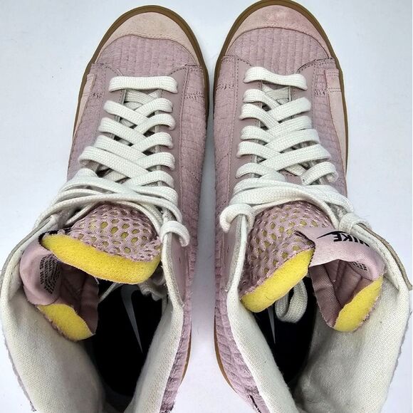 Nike Blazer Mid 77 By You Pink Gum Sole Mens 10.5 Womens 12 Custom High Top main image 9